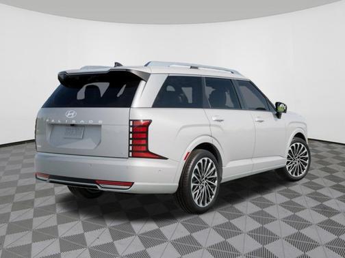 Creamy White Pearl 2026 Hyundai Palisade Hybrid Calligraphy