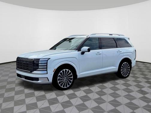 Creamy White Pearl 2026 Hyundai Palisade Hybrid Calligraphy