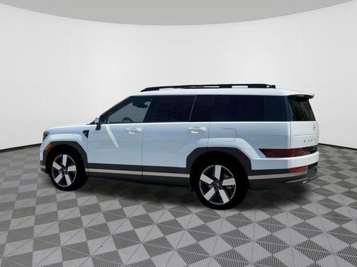 Serenity White 2026 Hyundai SANTA FE HEV Limited 7P