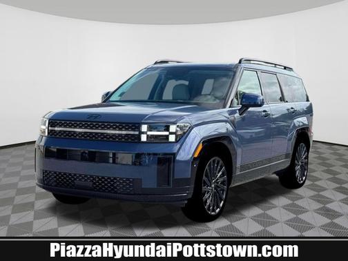 Atlantis Blue 2026 Hyundai SANTA FE Calligraphy