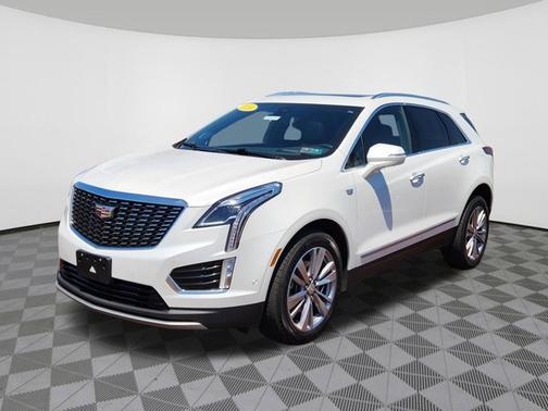 Crystal White Tricoat 2024 Cadillac XT5 AWD Premium Luxury