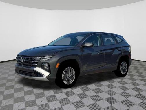 Amazon Gray 2026 Hyundai TUCSON Hybrid Blue SE