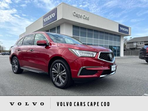 Performance Red Pearl 2020 Acura MDX 3.5L w/Technology Package