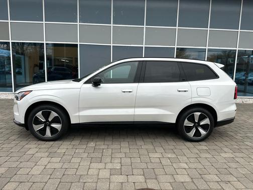 Crystal White Metallic 2026 Volvo EX90 Plus, Twin Motor, Fully electric, 6 Seats