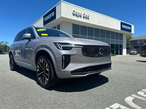 Aurora Silver 2026 Volvo XC90 Plus, B6 AWD Gas (mild hybrid), Gasoline, Bright, 7 Seats