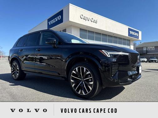 Onyx Black Metallic 2026 Volvo XC90 Ultra Dark Theme, B6 AWD Gas (mild hybrid), Gasoline, 7 Seats