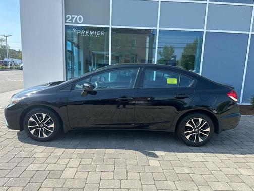 Crystal Black Pearl 2015 Honda Civic EX