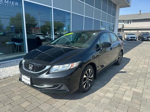 Crystal Black Pearl 2015 Honda Civic EX