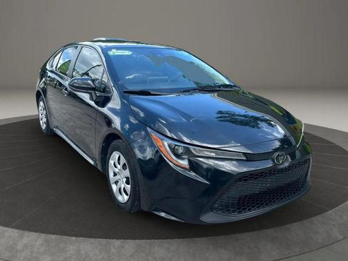 Black Sand Pearl 2021 Toyota Corolla LE
