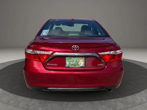 Burgundy 2015 Toyota Camry XSE