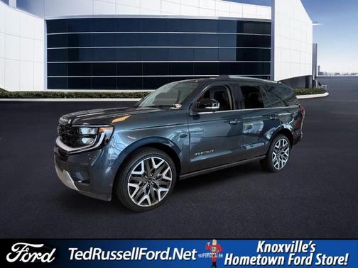 Blue 2026 Ford Expedition Platinum