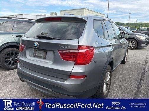 Space Gray Metallic 2016 BMW X3 xDrive28i