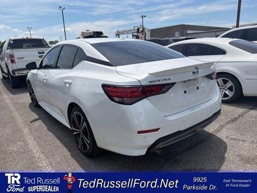Aspen White 2023 Nissan Sentra SR