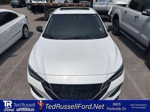 Aspen White 2023 Nissan Sentra SR