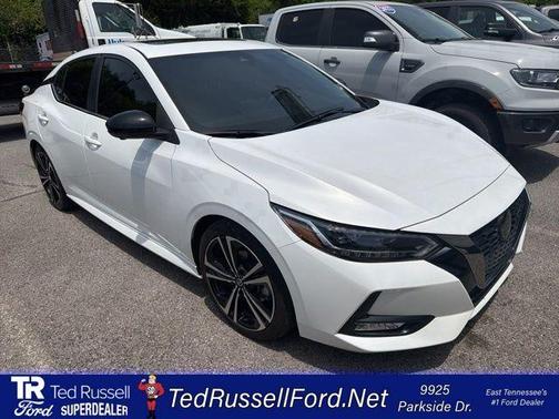 Aspen White 2023 Nissan Sentra SR