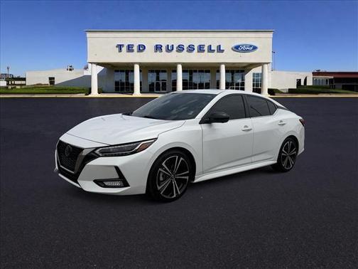 Aspen White 2023 Nissan Sentra SR