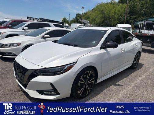 Aspen White 2023 Nissan Sentra SR