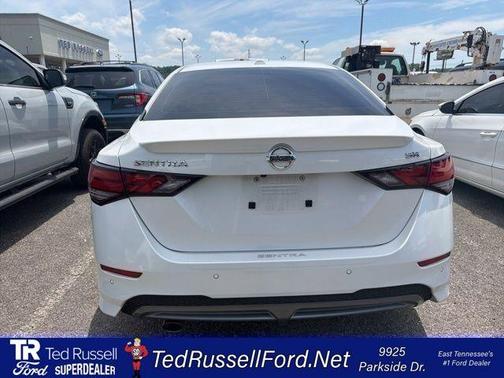 Aspen White 2023 Nissan Sentra SR