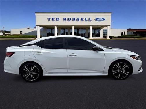 Aspen White 2023 Nissan Sentra SR
