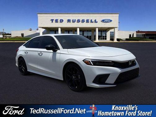 White 2024 Honda Civic Si Base