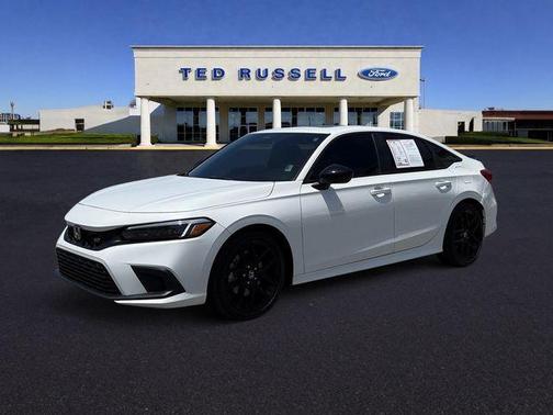 White 2024 Honda Civic Si Base