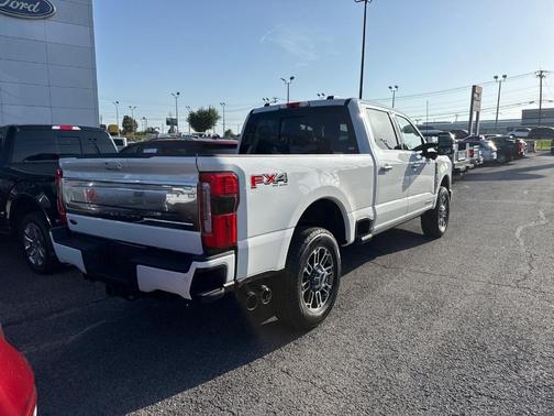 White Metallic 2026 Ford F-250 Platinum