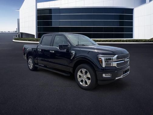 Blue 2026 Ford F-150 Platinum