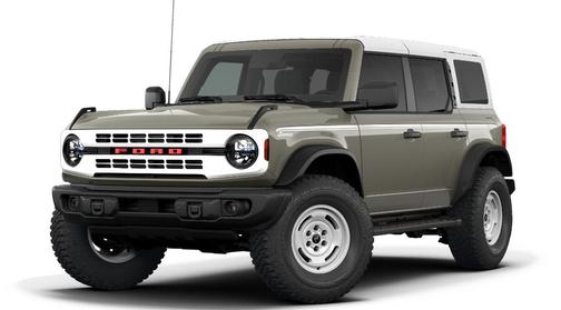 Gray 2026 Ford Bronco Heritage Edition