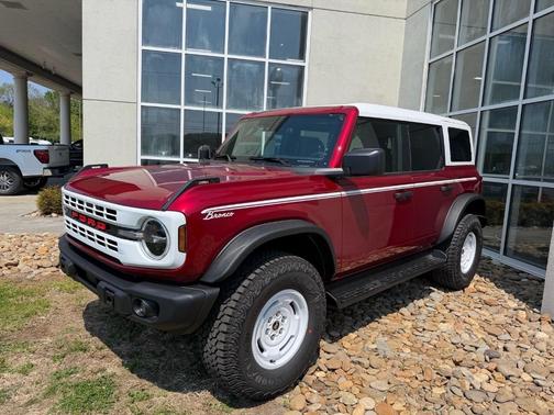 Red 2026 Ford Bronco Heritage Edition