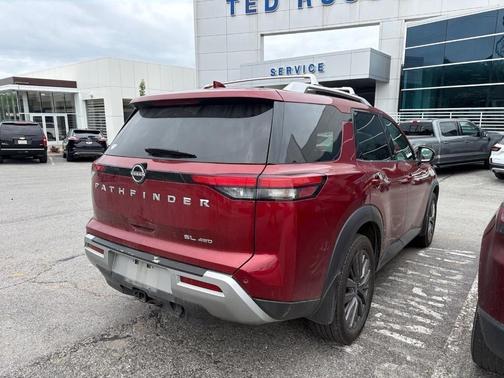 Scarlet Ember 2023 Nissan Pathfinder SL