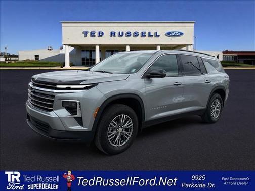 Sterling Gray Metallic 2025 Chevrolet Traverse LT