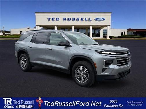 Sterling Gray Metallic 2025 Chevrolet Traverse LT