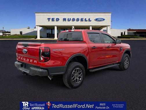 Chili Pepper Red 2024 Ford Ranger XLT