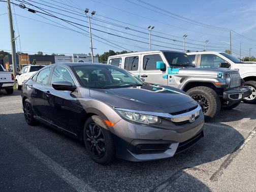 Modern Steel Metallic 2016 Honda Civic LX