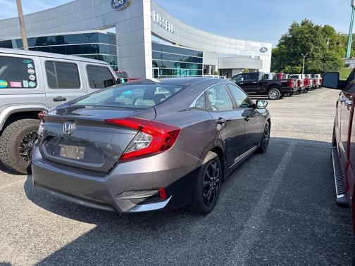 Modern Steel Metallic 2016 Honda Civic LX