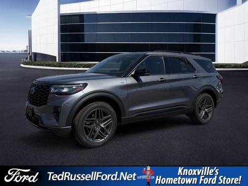 Gray 2026 Ford Explorer ST-Line