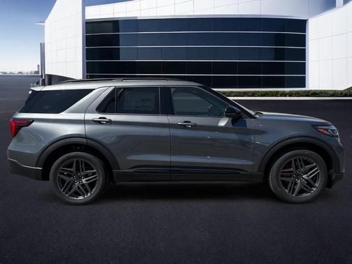Gray 2026 Ford Explorer ST-Line