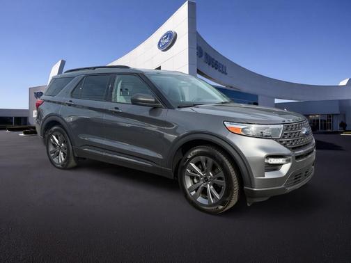 Gray Metallic 2021 Ford Explorer XLT