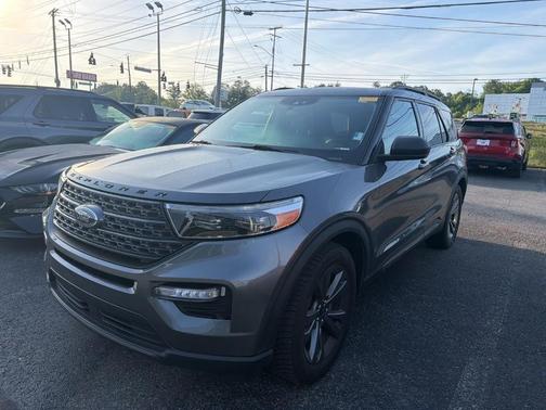 Gray Metallic 2021 Ford Explorer XLT
