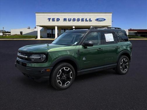 Green Metallic 2024 Ford Bronco Sport Outer Banks