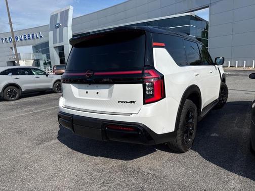 Aspen White 2025 Nissan Armada PRO-4X