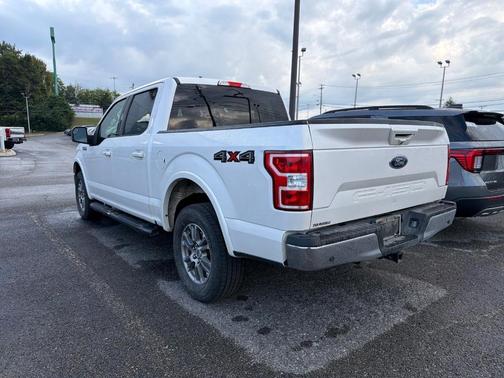 White Platinum Clearcoat Metallic 2019 Ford F-150 Lariat