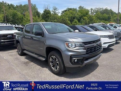 Steel Metallic 2021 Chevrolet Colorado Z71
