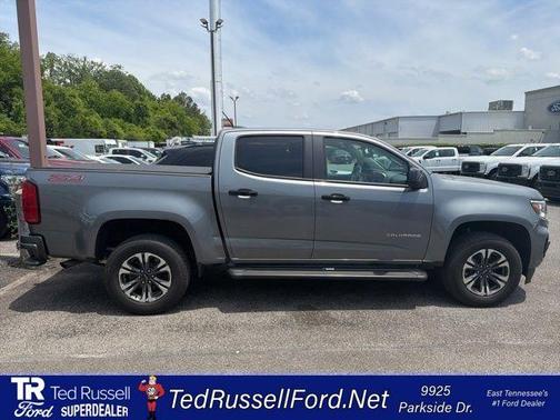 Steel Metallic 2021 Chevrolet Colorado Z71