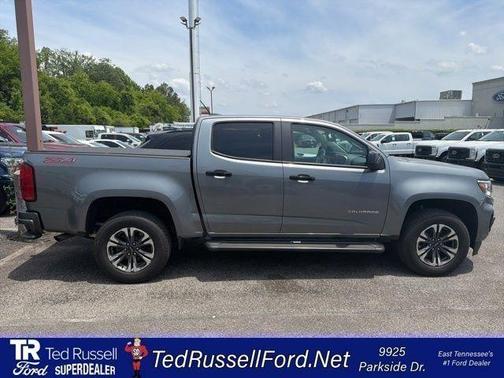Steel Metallic 2021 Chevrolet Colorado Z71
