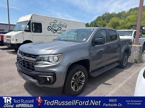 Steel Metallic 2021 Chevrolet Colorado Z71