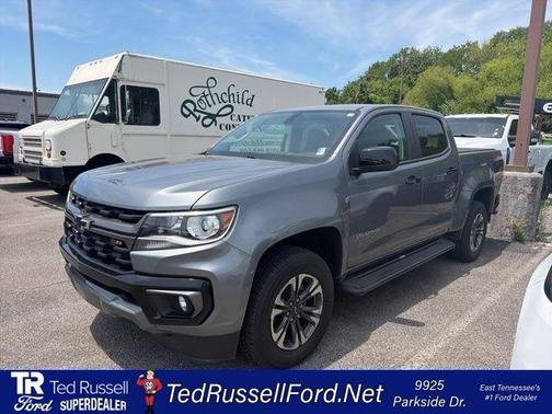 Steel Metallic 2021 Chevrolet Colorado Z71