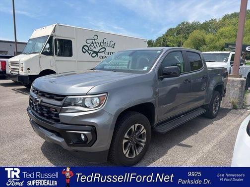 Steel Metallic 2021 Chevrolet Colorado Z71