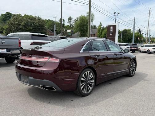 Burgundy 2018 Lincoln MKZ Reserve