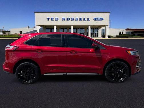 Red Metallic 2020 Ford Edge ST